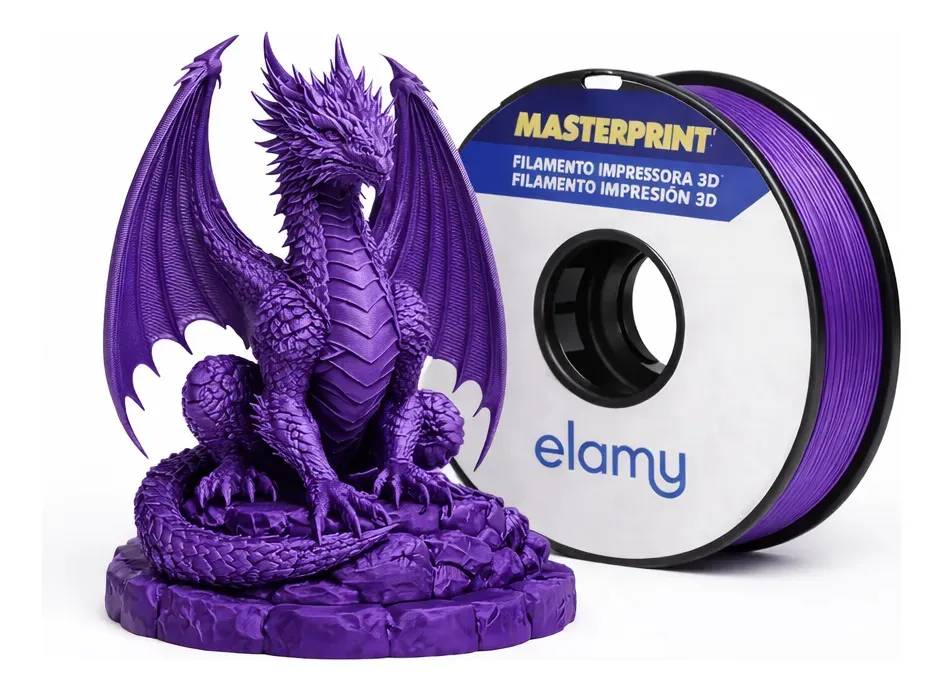 Filamento PETG Roxo Masterprint