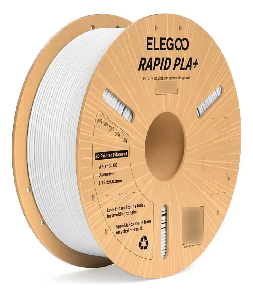 Filamento PLA Elegoo branco