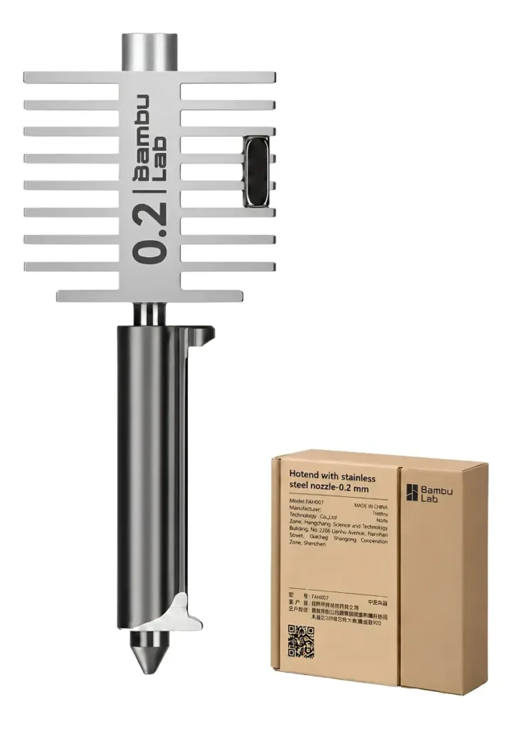 Hotend Original Bambu Lab A1 A1 Mini 0.2mm